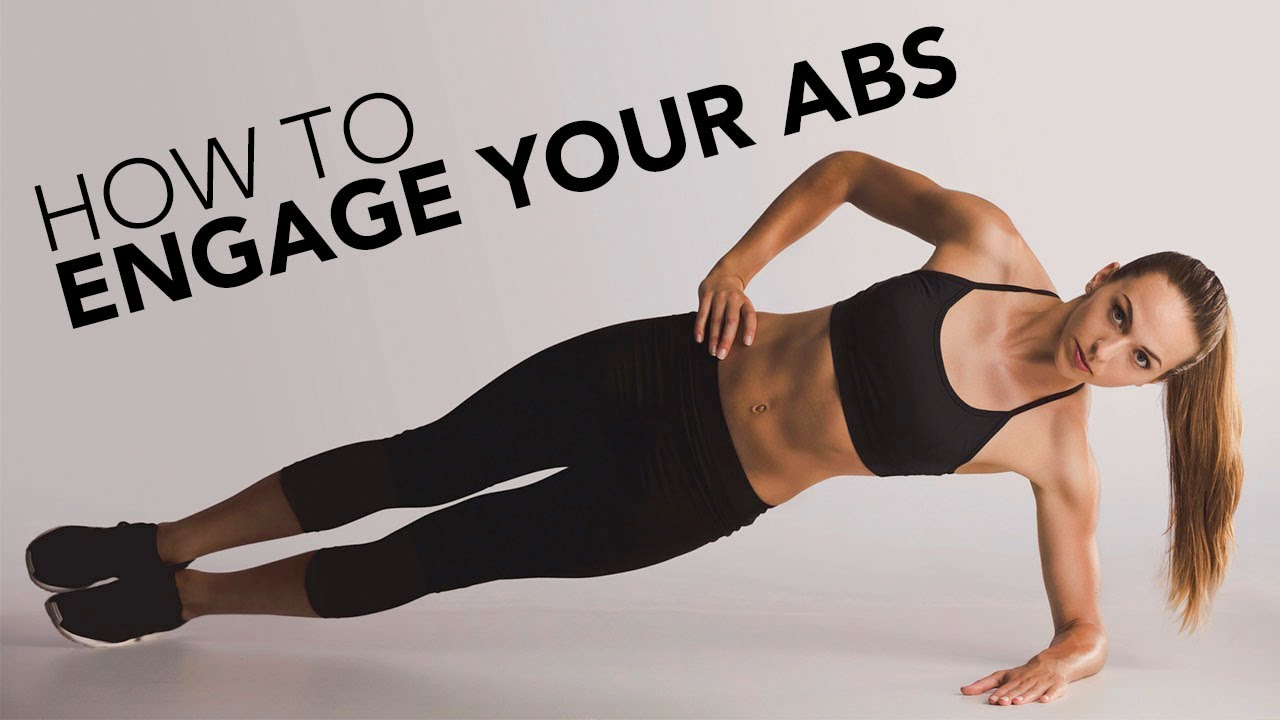 How To Engage The Core in Abs Exercises (FIX LOW BACK PAIN!)