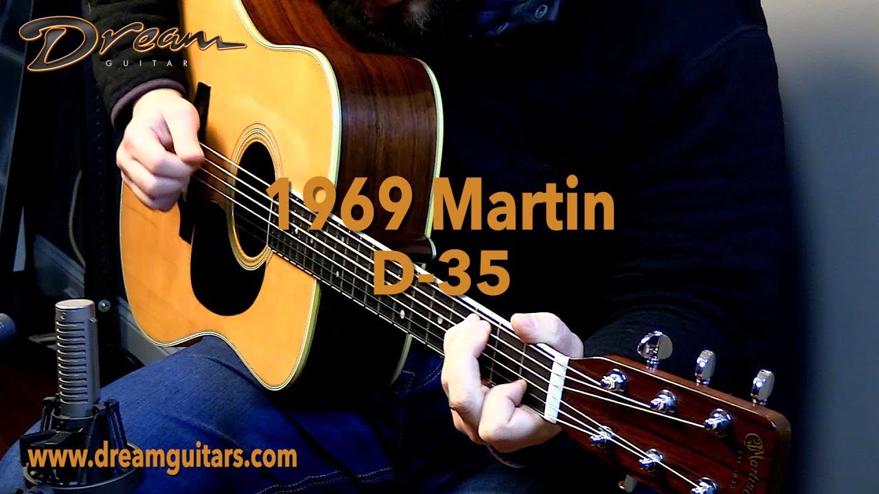 1969 Martin D-35, Brazilian Rosewood & Sitka Spruce