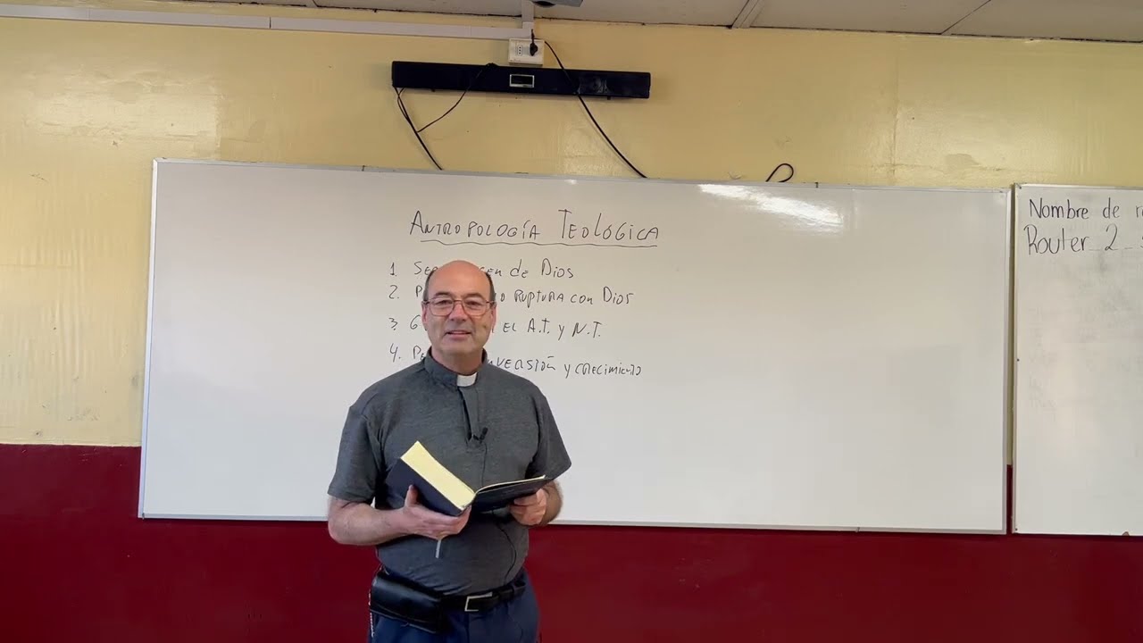 Rodrigo Polanco: Curso Antropología Teológica, Clase 1: Ser humano Imagen de Dios