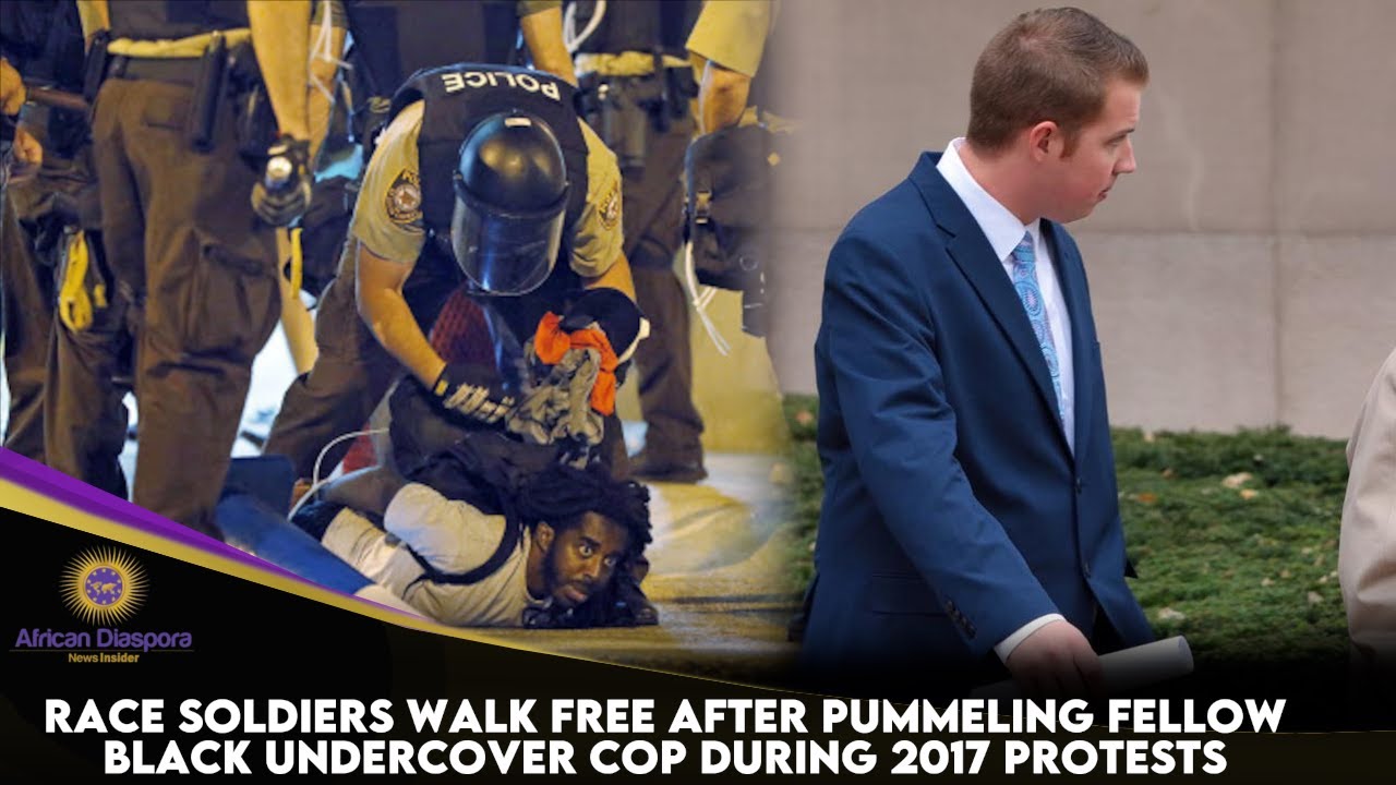 Race Soldiers Walk Free After Pummeling Fellow Black Undercover Cop During 2017 Protests