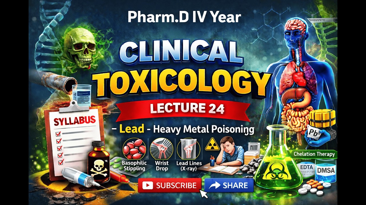 24) Lead - Heavy Metal Poisoning