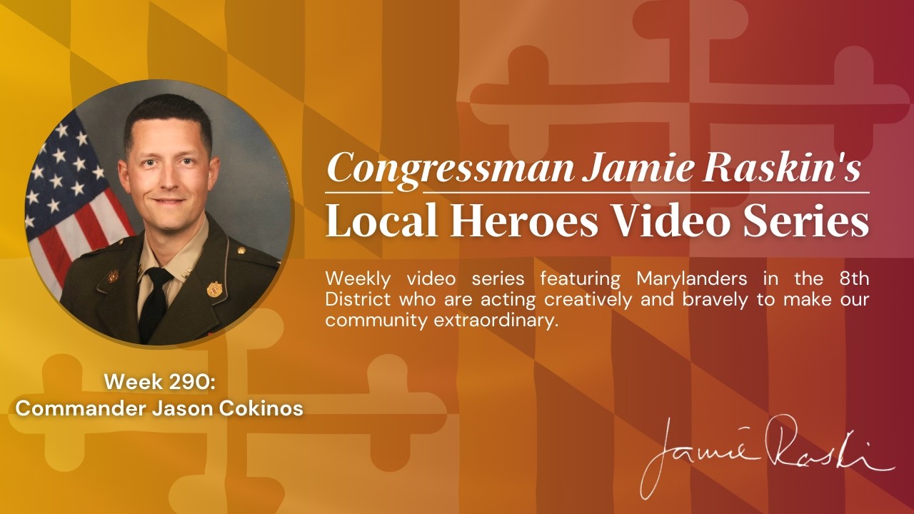 Local Hero Video Series: Week 290 Feat. Commander Jason Cokinos