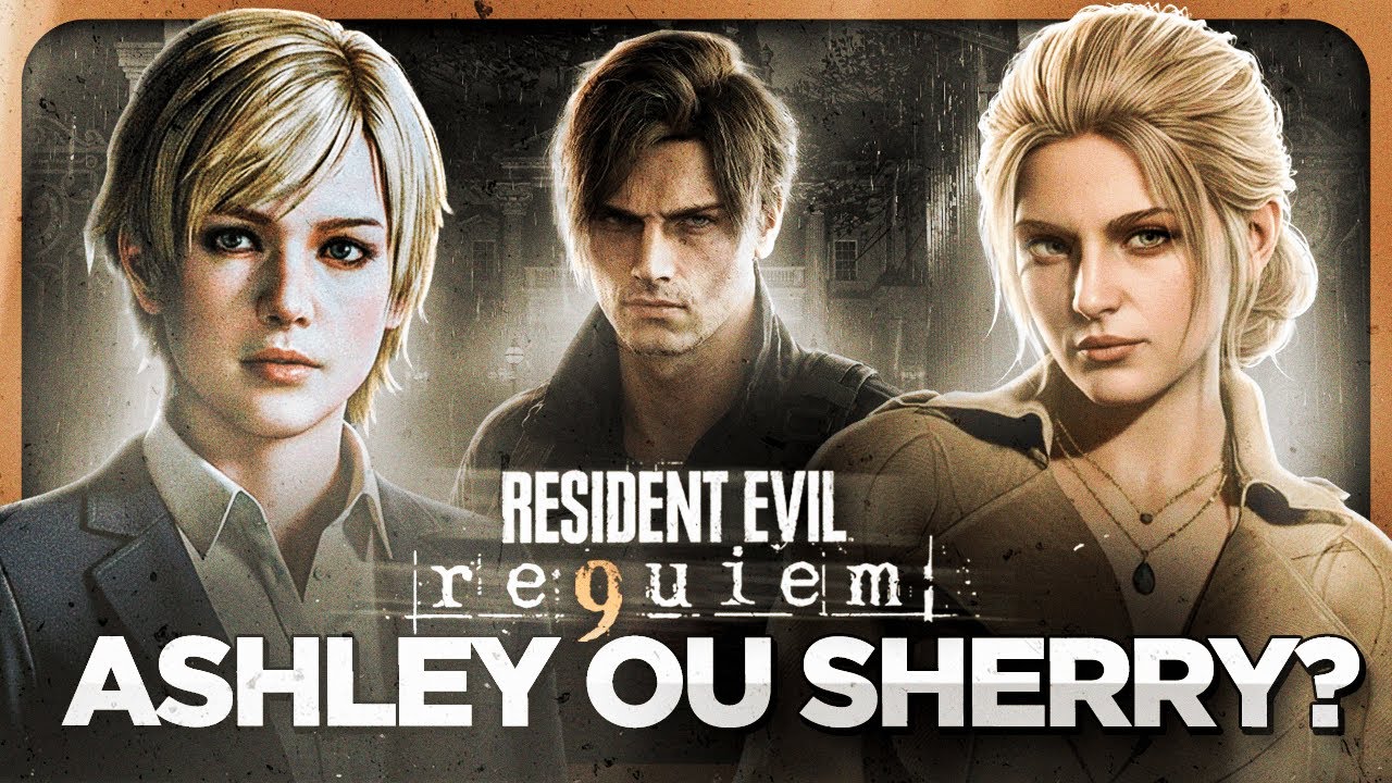 ASHLEY OU SHERRY EM RESIDENT EVIL REQUIEM?