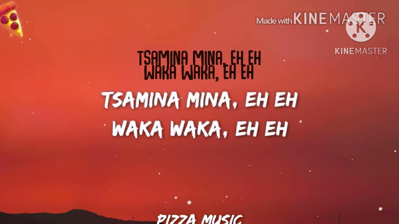 Shakira Waka Waka in Lyrics