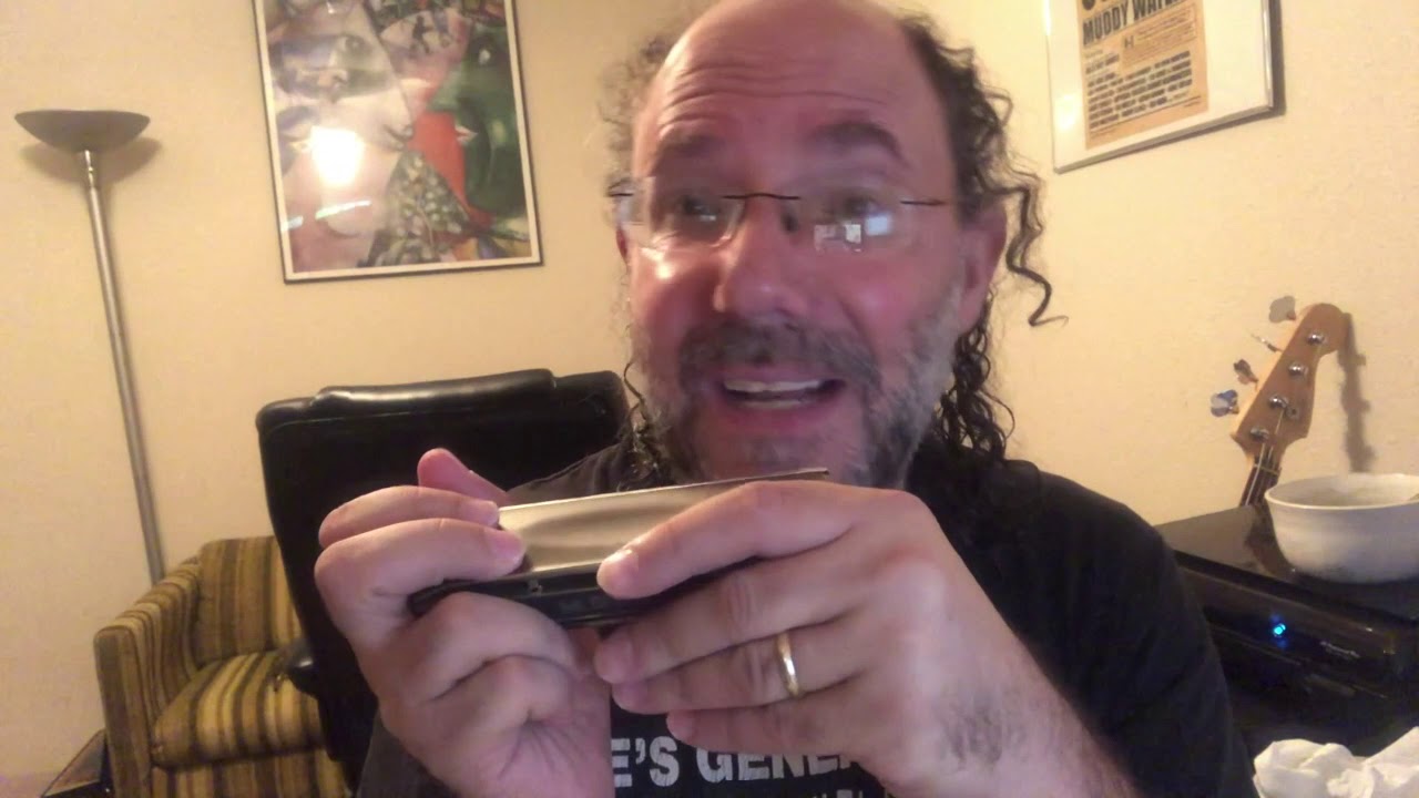 BLUES CHROMATIC HARMONICA 10