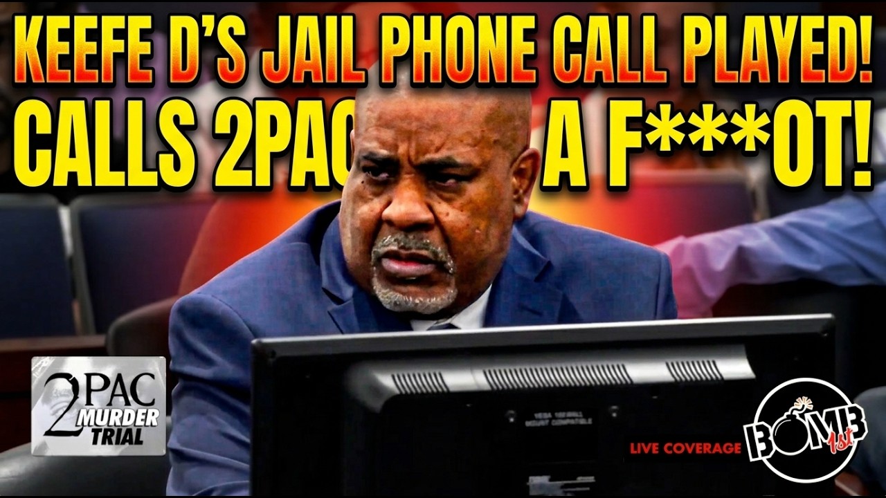Damaging Keefe D Phone Calls Entered As Evidence, Talks Terrible About Tupac!