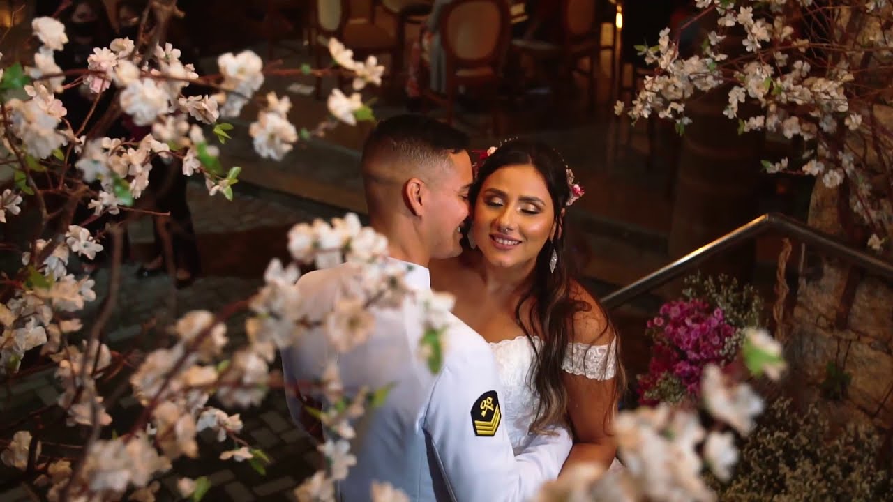 Casamento militar da Marinha emocionante em Santa Cruz da Serra // RJ ( Ticho House)