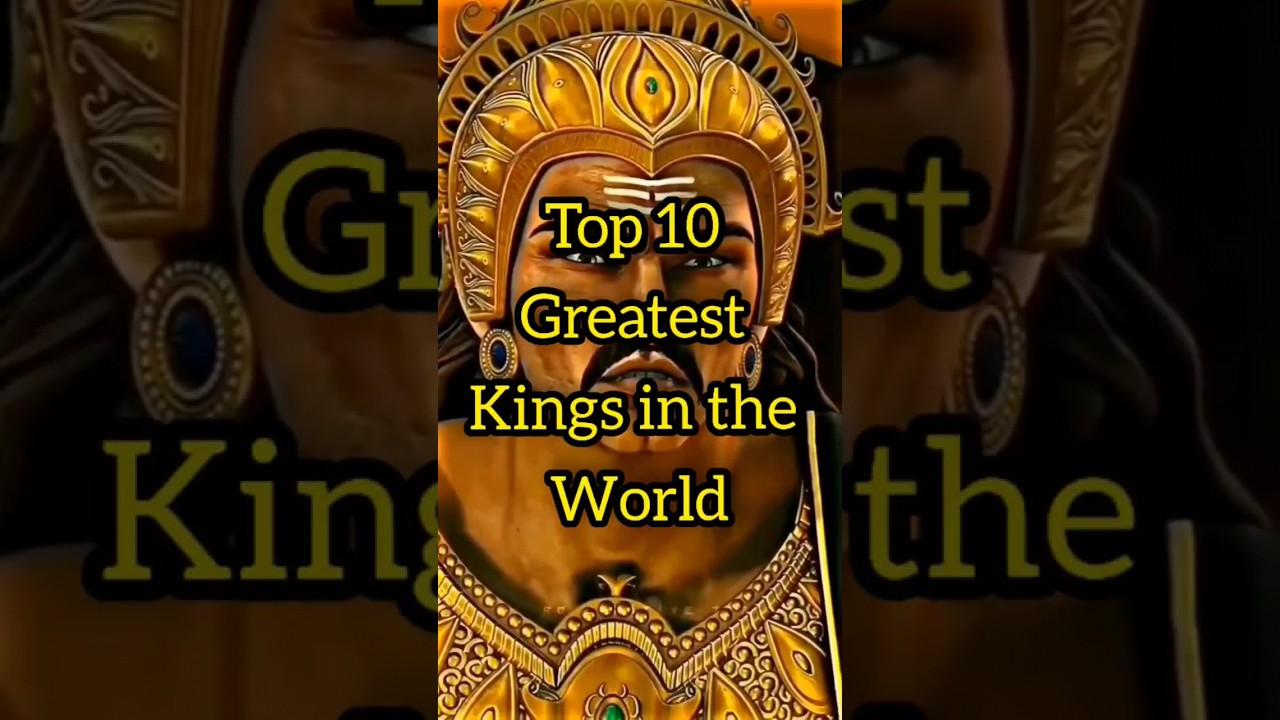 The greatest kings in the world #top10 #india #king
