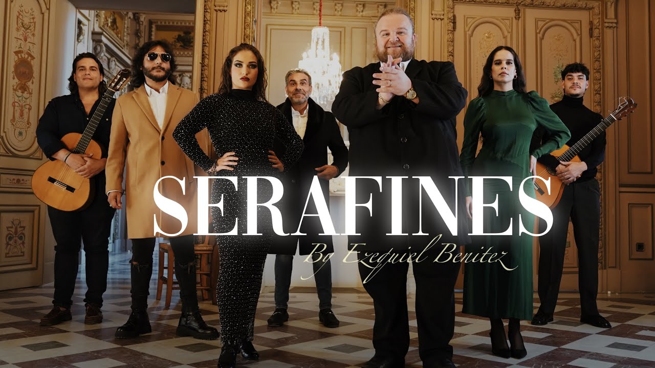 SERAFINES - Ezequiel Benítez, Pedro El Granaino, Angeles Toledano, Antonio Reyes y Triana Ramos.