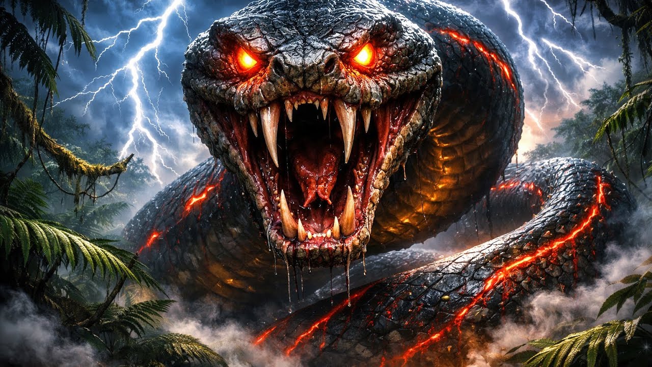 Le Serpent Préhistorique : Roi Terrifiant de la Forêt Perdue