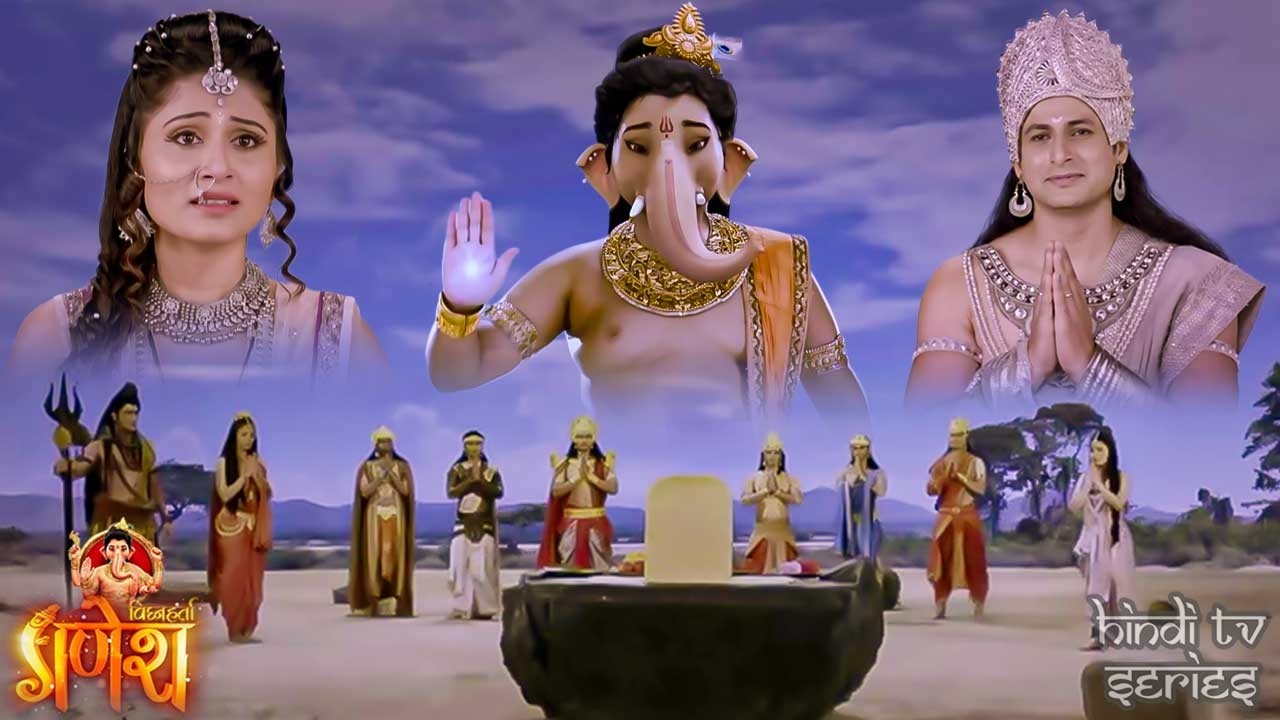 फुट फुट कर रो पड़े चंद्रदेव.. क्यों झुकाया सिर गणेशजी की आगे | Vighnaharta Ganesh | Hindi Tv Series