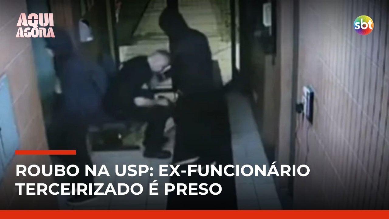 Ex-funcionário terceirizado é preso por roubo na USP após invasão sem arrombamento | #AquiAgora