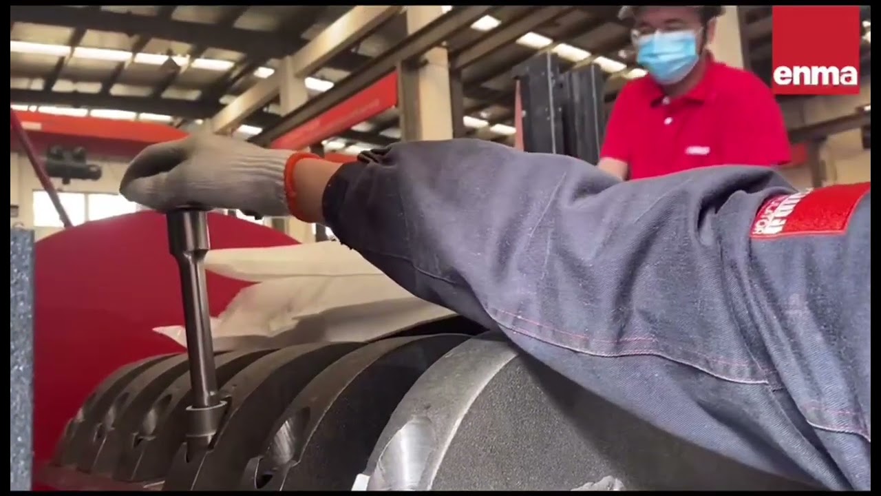 How to changing blade of Granulator