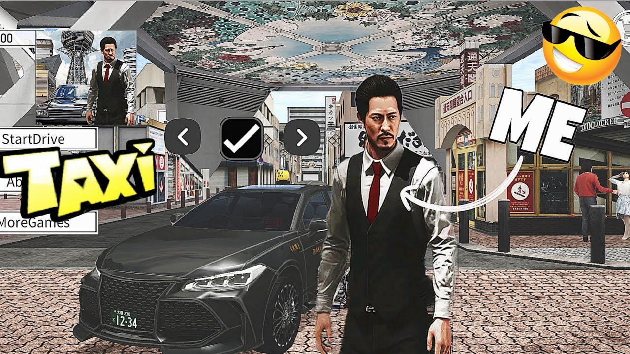 I BECAME A TAXI DRIVER (JAPAN TAXI SIMULATOR)