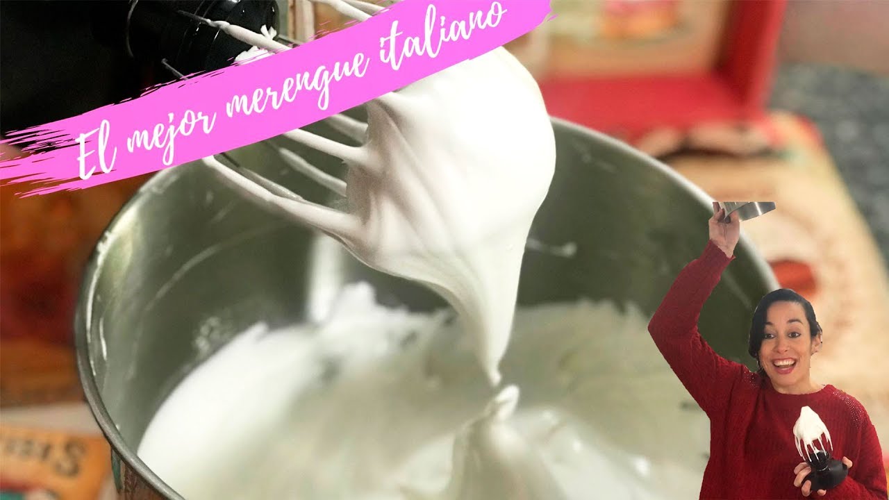 Merengue italiano paso a paso fácil (ideal para brownie)