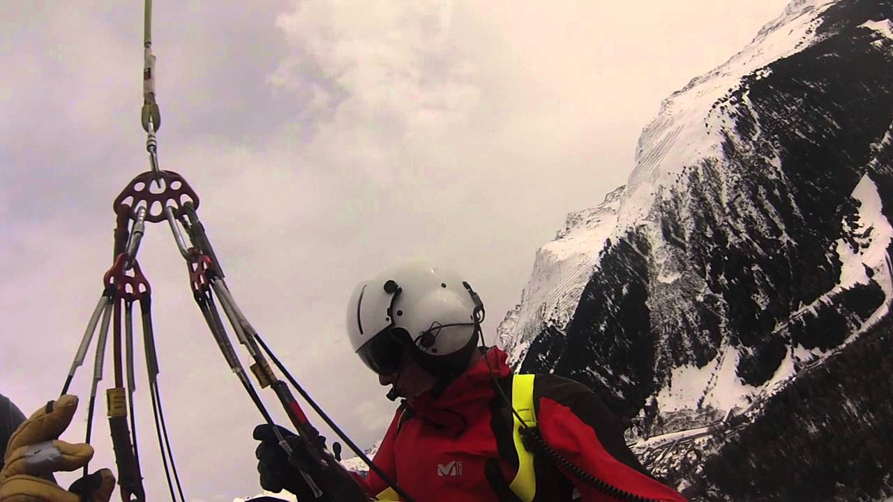 Mountain Rescue Heli Evac | St. Aton Skiing