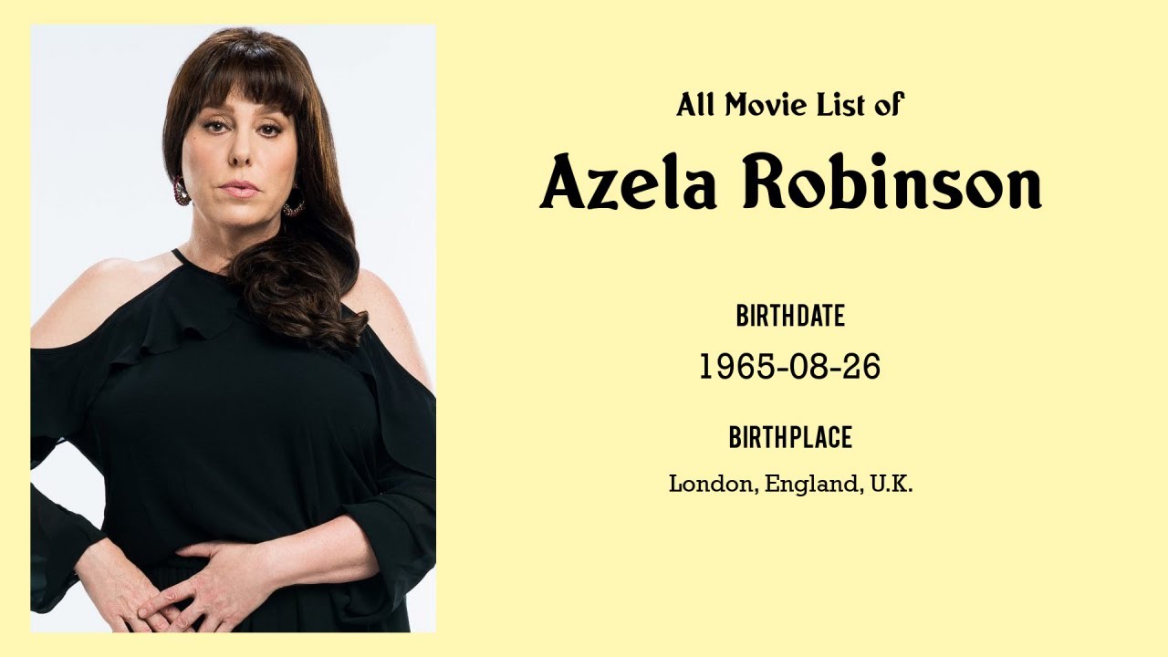 Azela Robinson Movies list Azela Robinson| Filmography of Azela Robinson