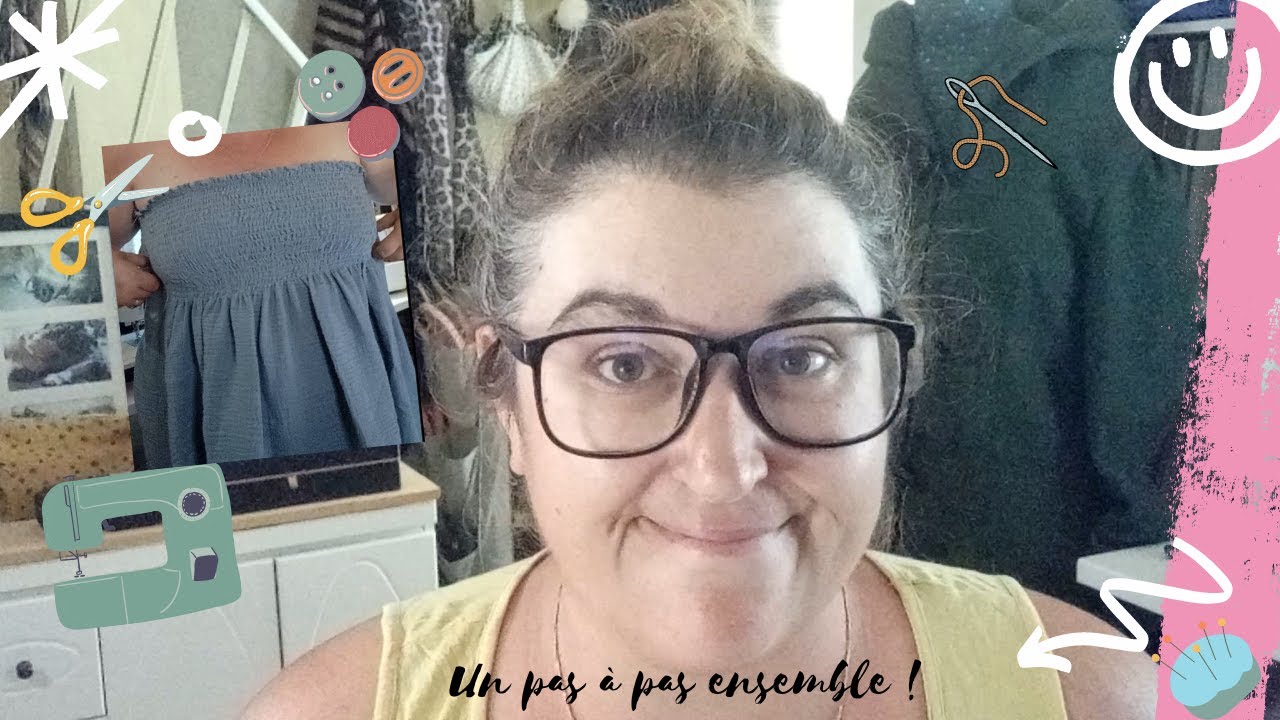 TUTO DIY : ROBE /TOP /JUPE A SMOCKS : SUPER FACILE