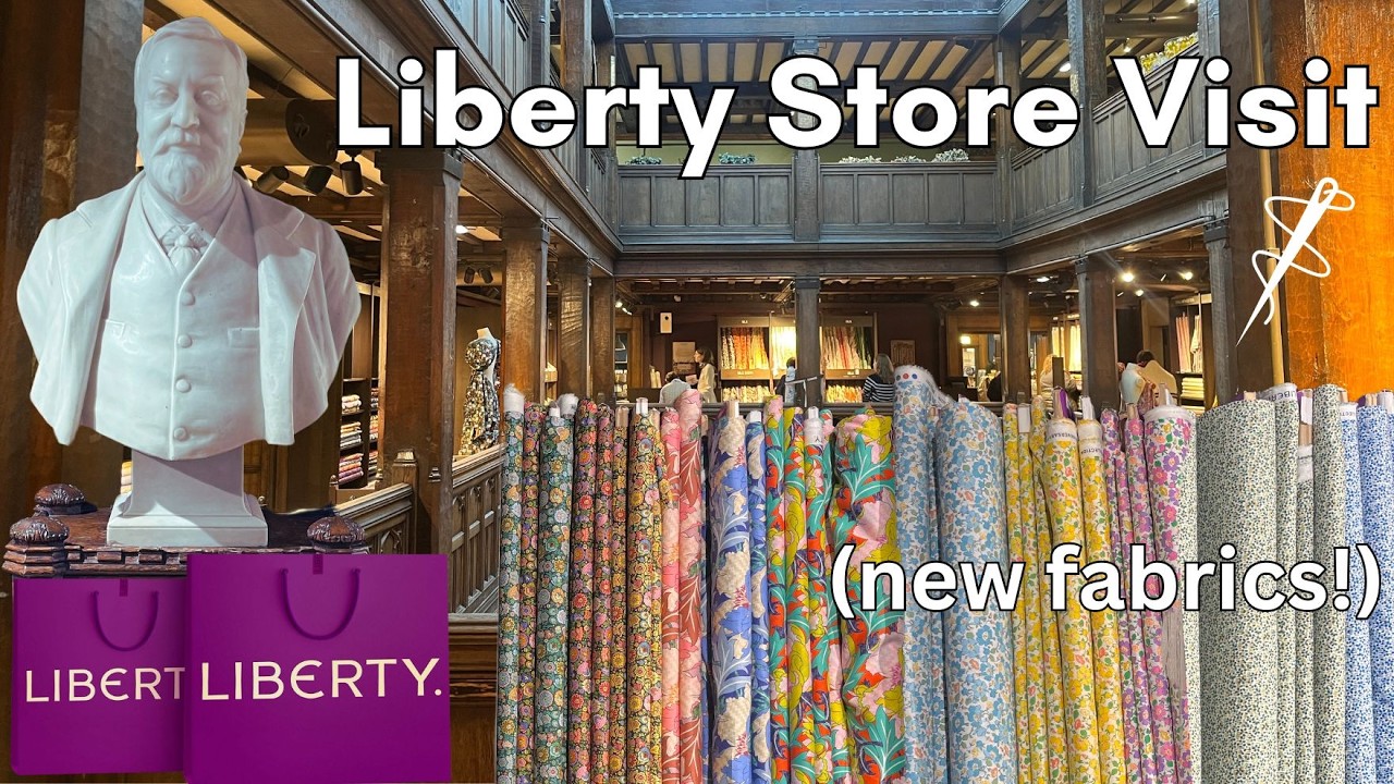 Новые ткани в Liberty London и 150-летний юбилей
