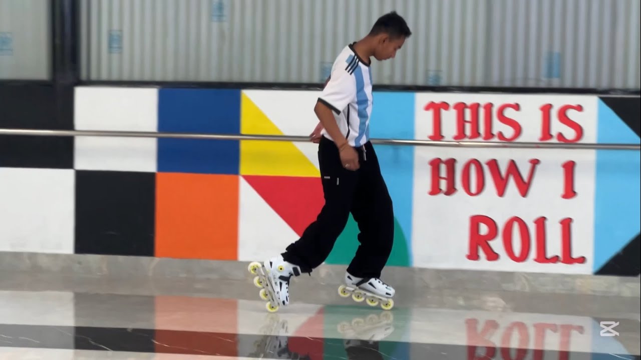 Roller Skating Adventures with bhai haru at @Grande_Sports_Center