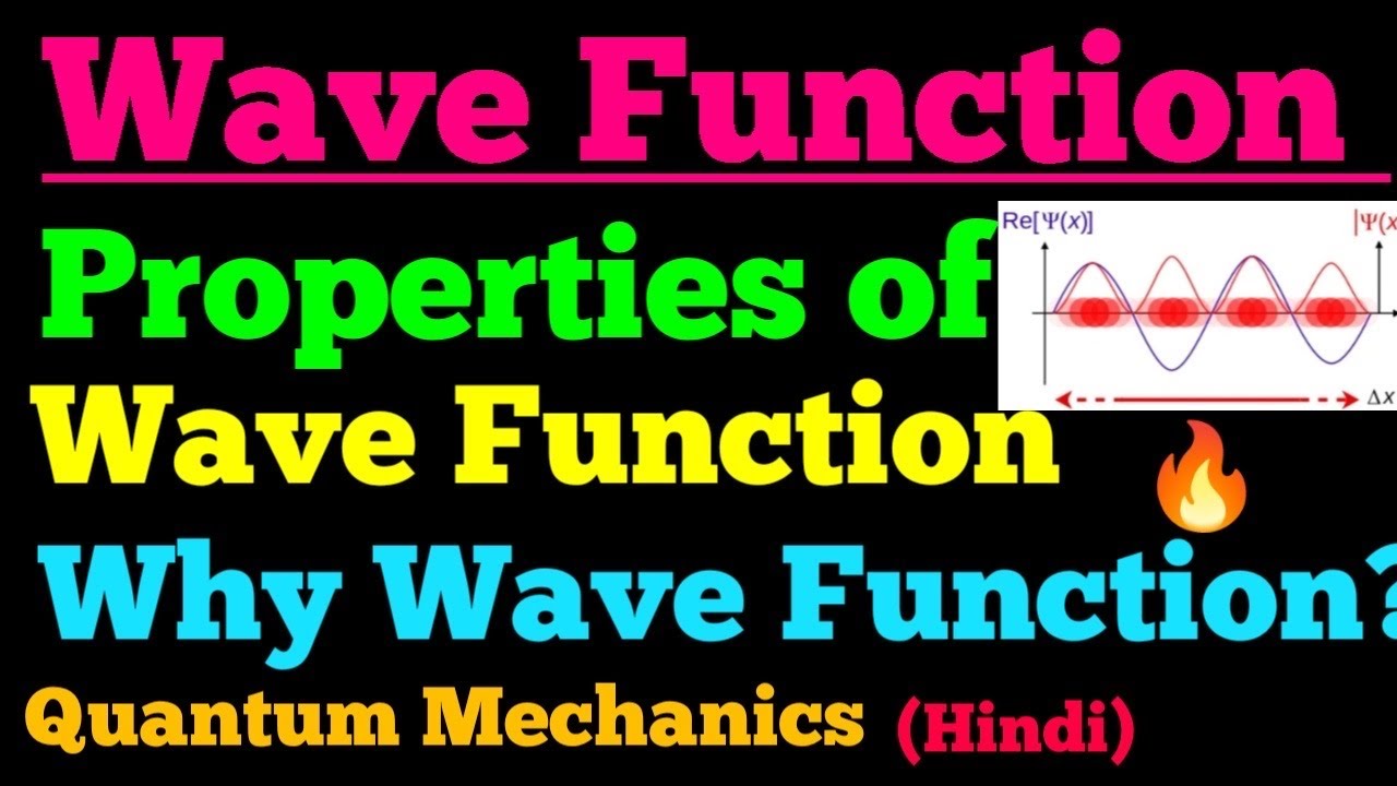 wave function | properties of wave function