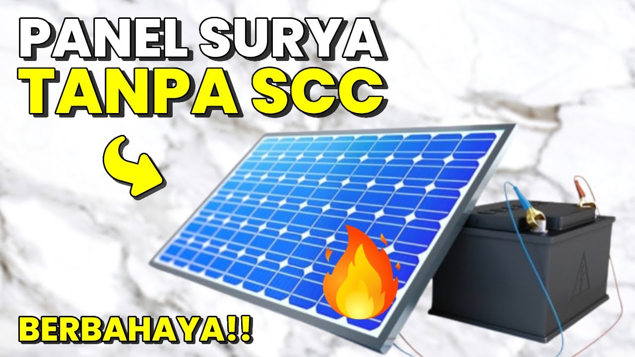 Panel Surya Langsung Sambung Baterai Tanpa SCC BERBAHAYA ???