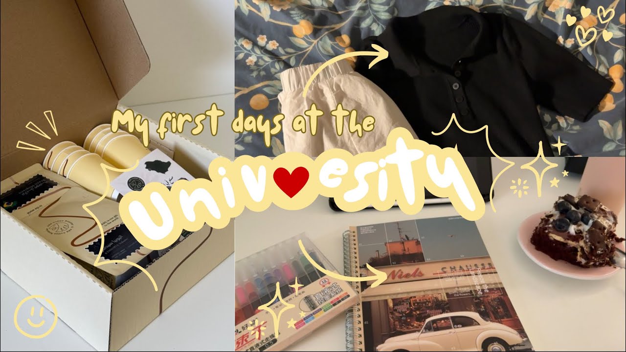 اول أيامي بالجامعة ✨ | My first days at the university💕