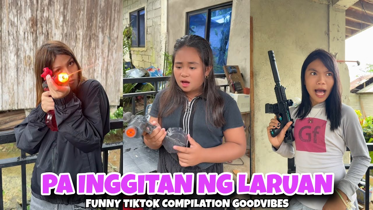 PA INGGITAN NG LARUANG BARIL | FUNNY TIKTOK COMPILATION GOODVIBES | Queenie Dawson 