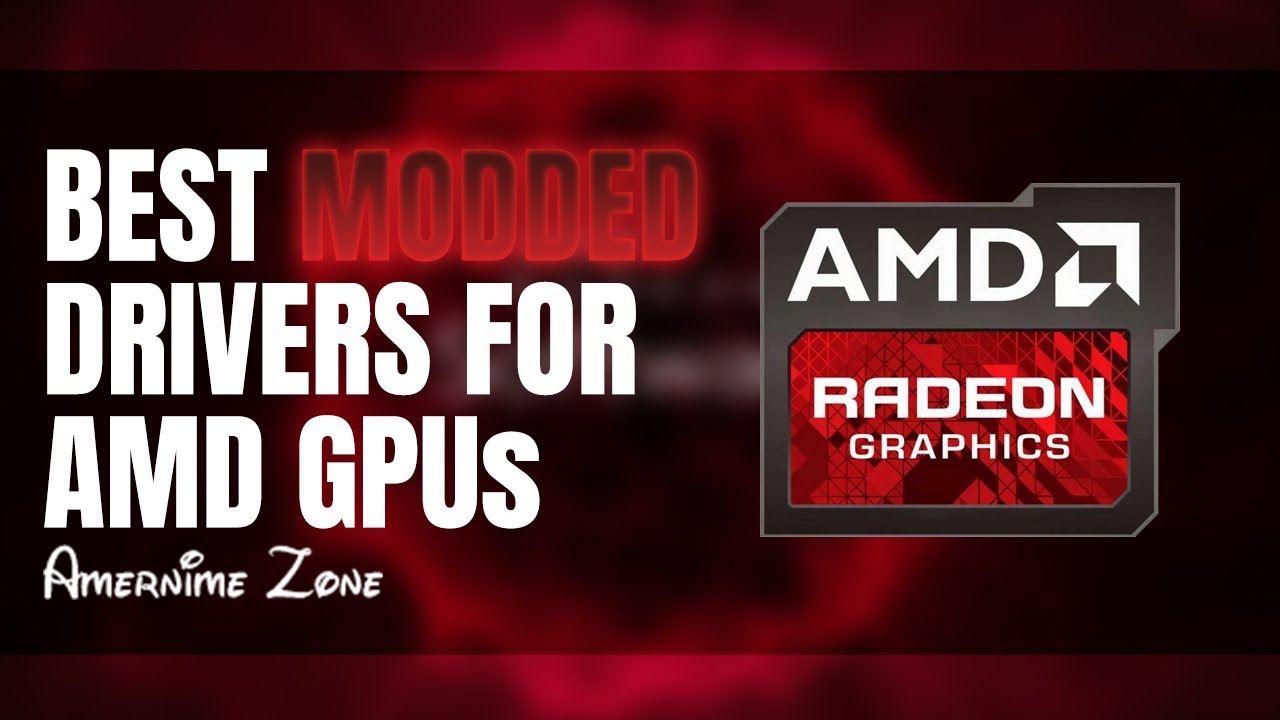 Best Modded Drivers for AMD GPUs 👌👌| IT IS THE BEST!