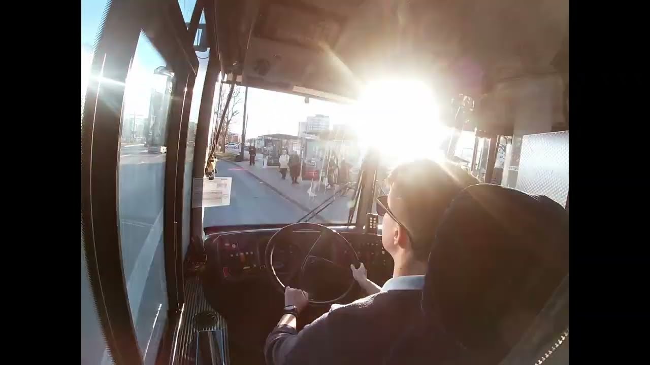 Driving Solaris Trollino II 15 AC on Route 17 | Žirmūnai - Naujininkai | #1702