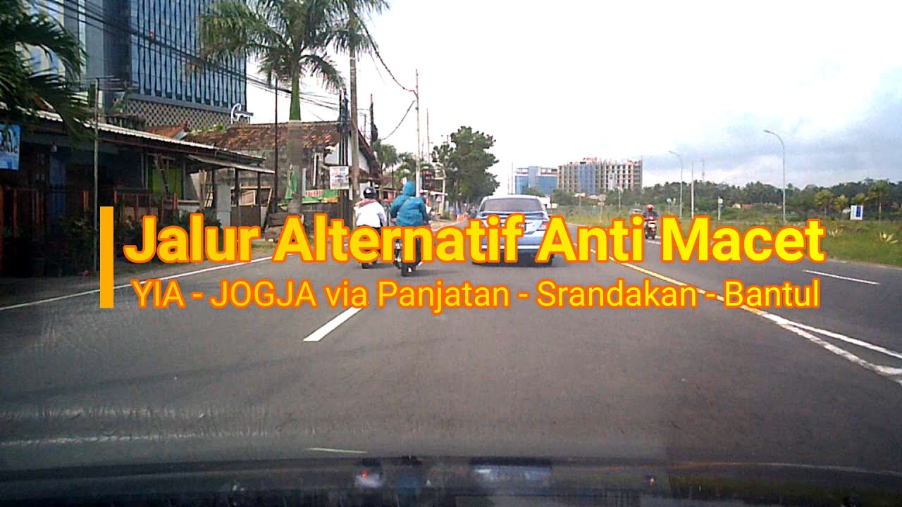 Jalur Alternatif Anti Macet YIA Jogja via Panjatan Brosot Srandakan Bantul