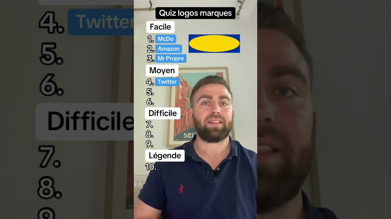 Quiz sur les logos de marques 🧠