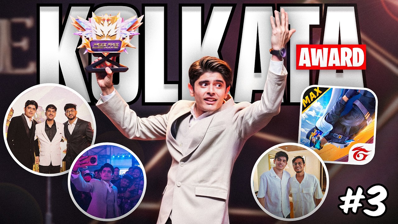 FIRST TIME IN KOLKATA, WON BIGGEST FREE FIRE AWARD