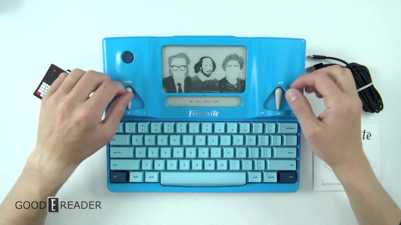 Freewrite e-Ink Type Writer Sea Edition - Unboxing