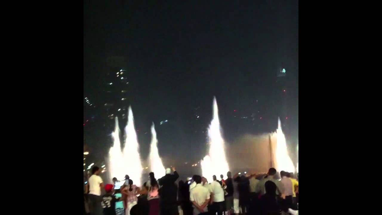 Dubai Mall: The Fountain View!