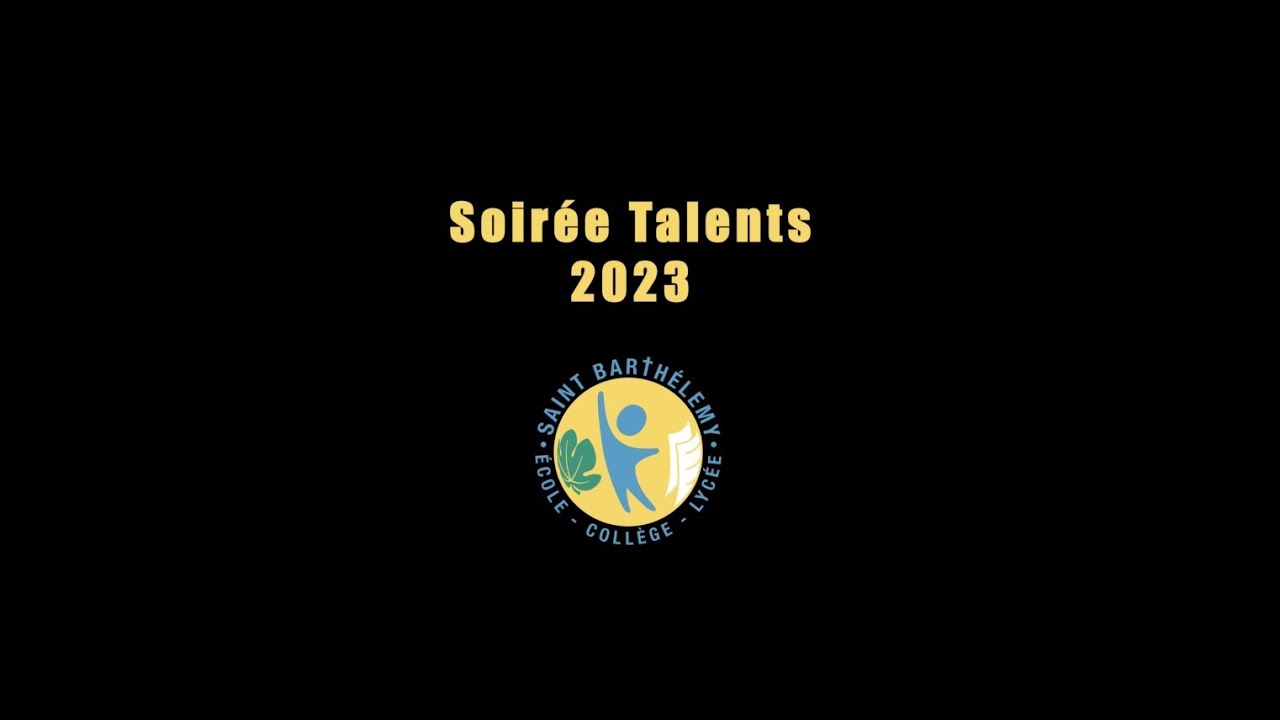 Soirée Talents 2023 Collège St Barthélemy