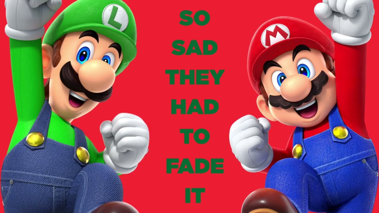 Mario and Company sing Everybody Wants to Rule the World by Tears for Fears 