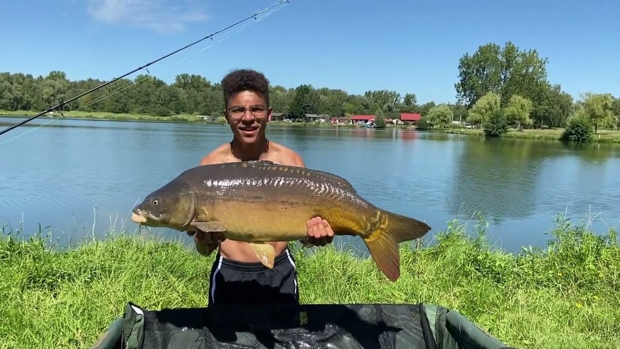 De retour au Lac de bernissart(record carpe ) prt.1