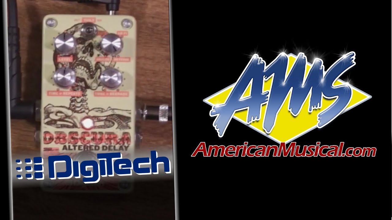 Digitech Obscura Overview - Digitech Obscura Altered Delay Pedal