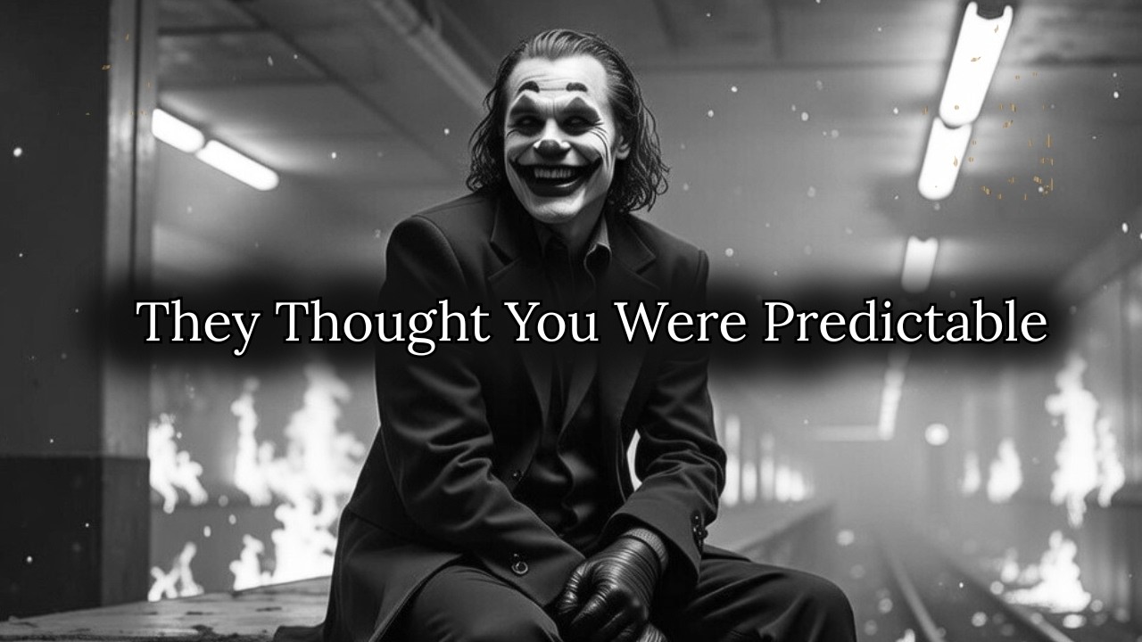 They Thought You Were Predictable… Until You Let Them See Your Unhinged Side 😈 | Joker Speech