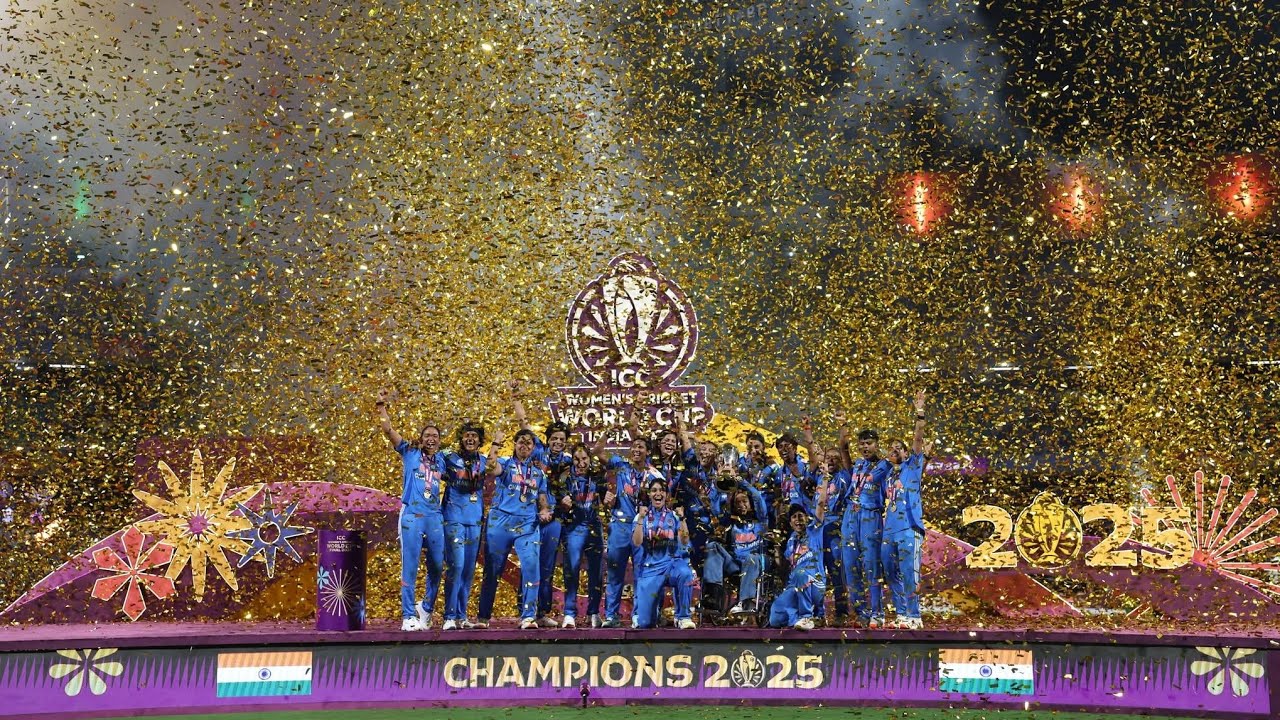 𝐂.𝐇.𝐀.𝐌.𝐏.𝐈.𝐎.𝐍.𝐒 🏆Congratulations to India on winning their maiden Women's ICC Cricket  World Cup 