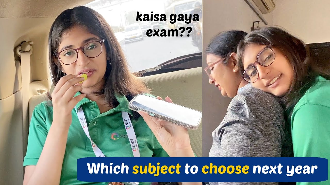 Kaisa Gaya Exam and Subject to Choose Next Year | MyMissAnand Family Vlogs