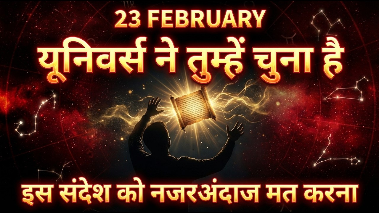 ✅️ 23 February Universe Message || सोमवार को तुम्हारे मन की सभी उलझनें..... | Universe Speaks Today