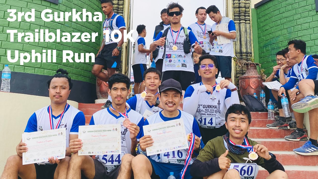 3rd Gurkha 10K Uphill Run Dharan || The Bomjan Vlogs