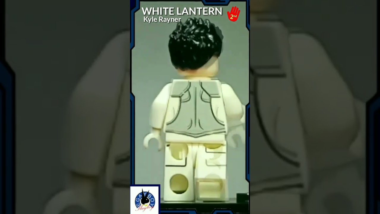 White Lantern Kyle Rayner Minifigure | PG-1 | 