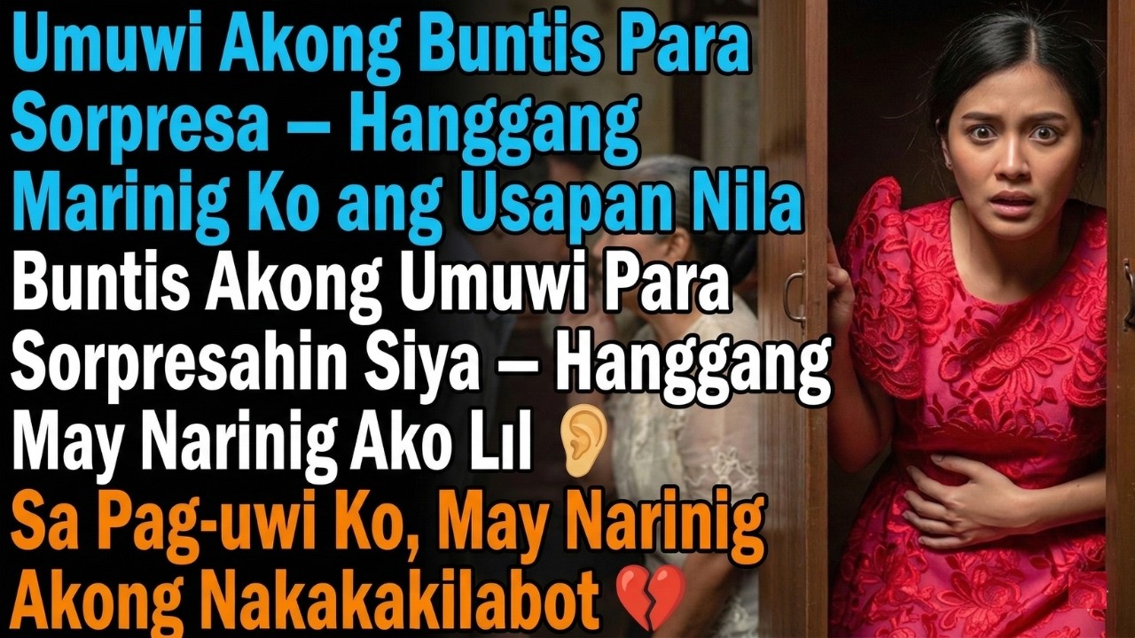 Buntis Akong Umuwi Para Sorpresahin ang Asawa Ko — Pero May Narinig Ako