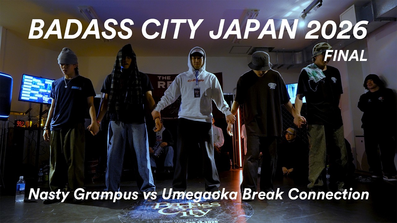 Nasty Grampus VS Umegaoka Break Connection | FINAL | Badass City Japan 2026 | Spin Control