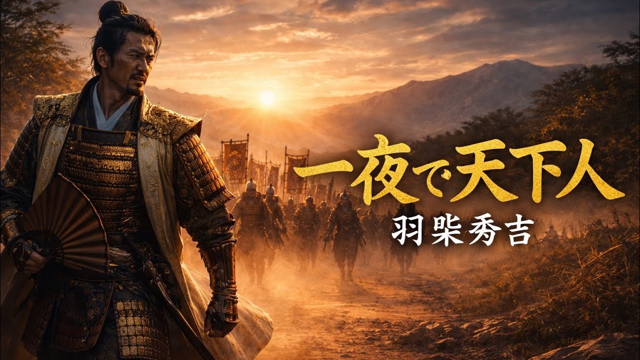 🔥【歴史ラップ】一夜で天下人 — 羽柴秀吉🔥（最も速く頂点へ登った男）
