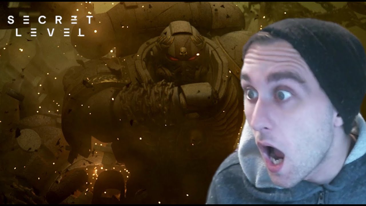 I'M SO HYPED RIGHT NOW!!!!! : Secret Level - Warhammer 40,000 : And They Shall Know No Fear Reaction