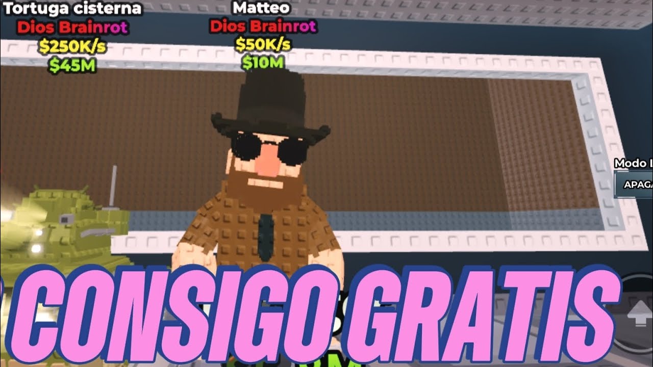 💥CONSIGO a MATEO en ROBA un BRAINROT💥ROBLOX